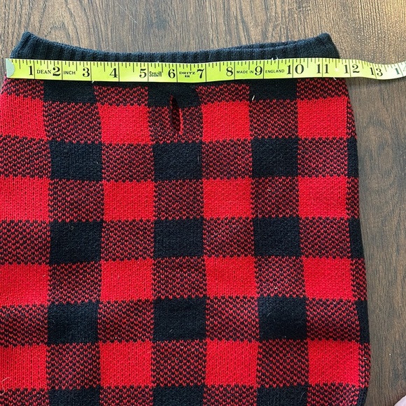 Bold Buffalo Plaid Pull-on Dog Coat NWOT - Picture 6 of 6
